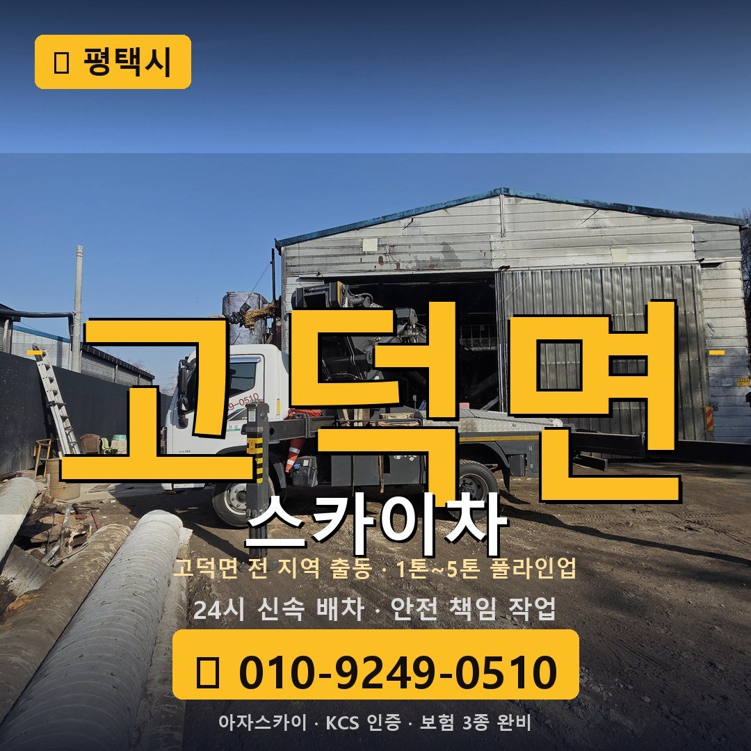 평택 고덕면 스카이차 - 아자스카이