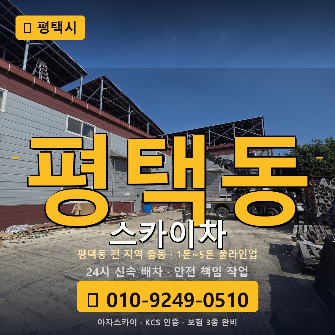 평택 평택동 스카이차 - 아자스카이